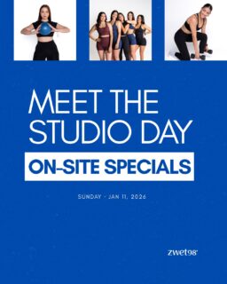 Meet the Studio Day is Tomorrow!💧We’ve got specials waiting for you.  Not scheduled for class? No worries! drop by and enjoy our special membership offer. 
See you on the mat, Zweters.