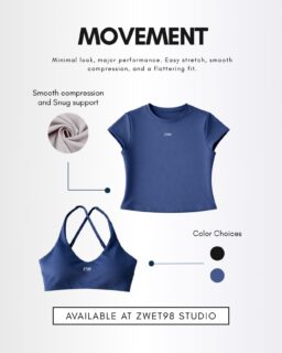 Sweat in it. Move in it. Ninety-Eight💧